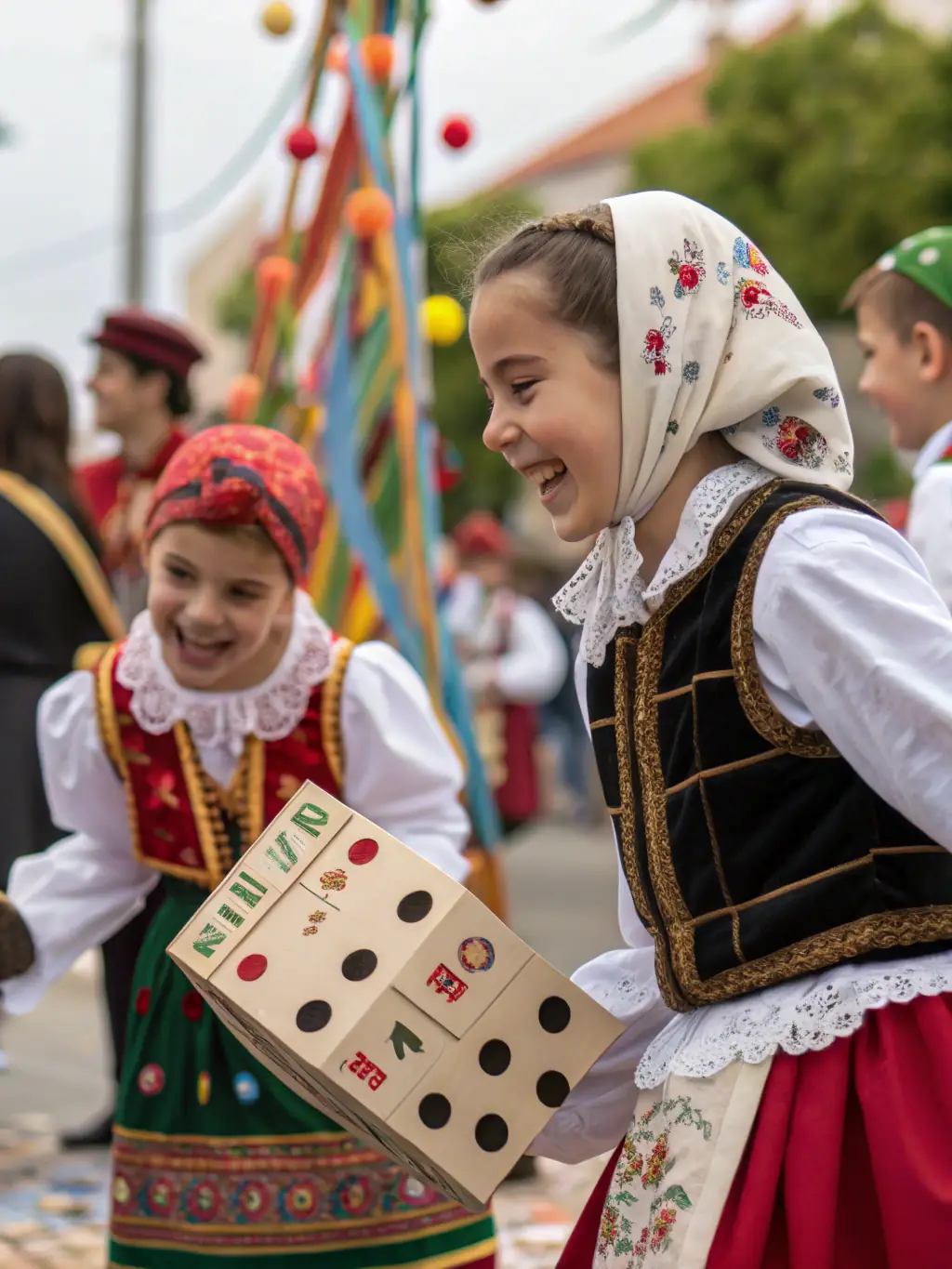 A photo of children enjoying a cultural event organized by ASSO RXP, emphasizing the organization's focus on making culture accessible to all ages.